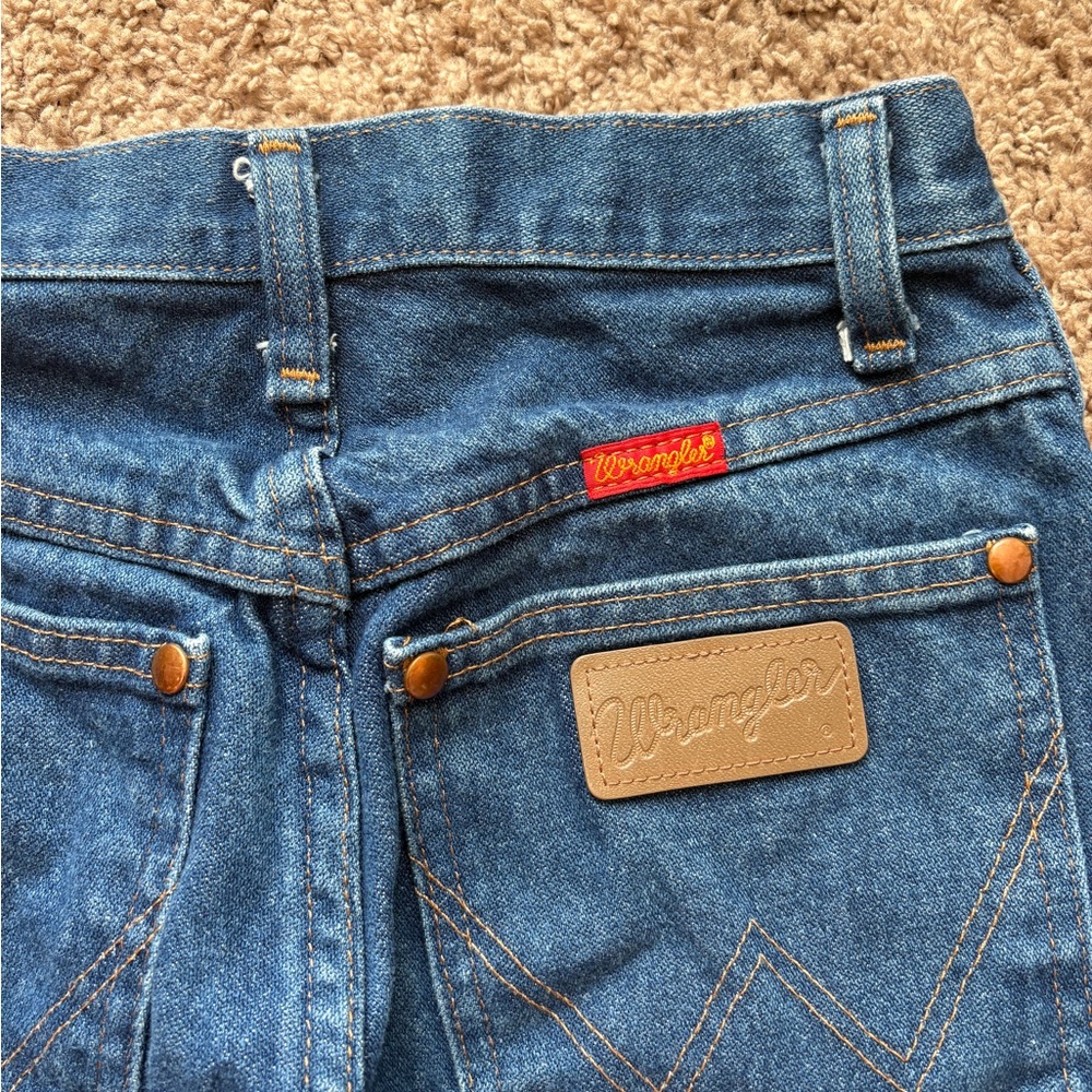 Wrangler Blue 80s style Denim Jeans